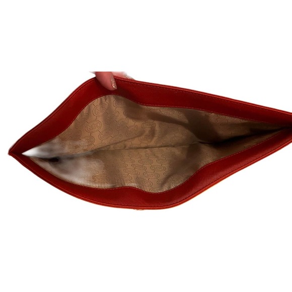 Michael Kors Sleeve For MacBook Air 11” True Red Saffiano Leather - Picture 3 of 3